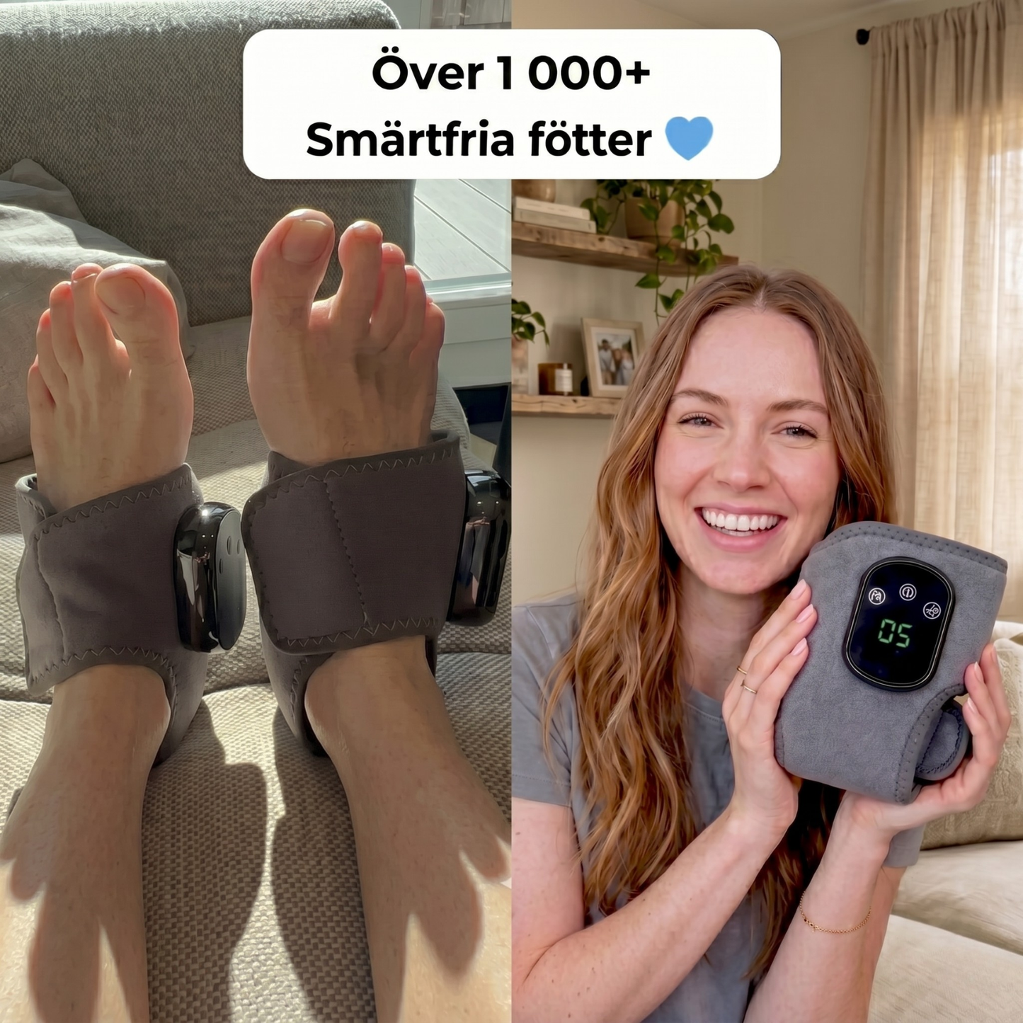UnionStep - Trippelteknologisk massageapparat